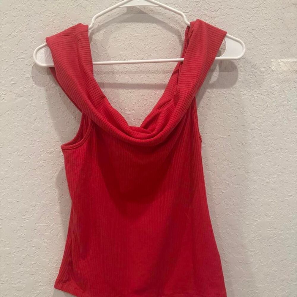 Old-navy Women's Red and Pink Blouse